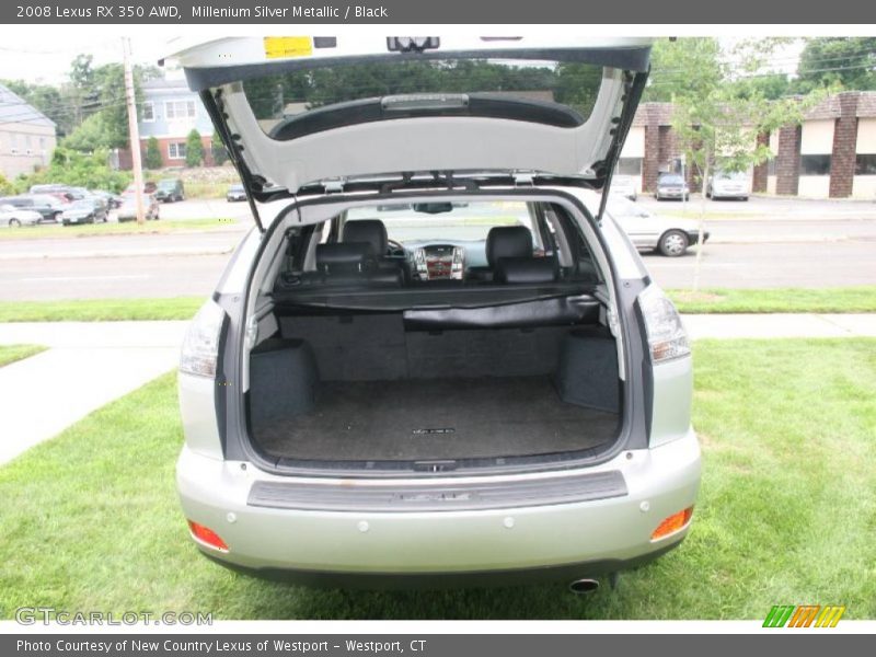 Millenium Silver Metallic / Black 2008 Lexus RX 350 AWD