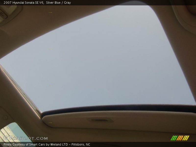 Silver Blue / Gray 2007 Hyundai Sonata SE V6