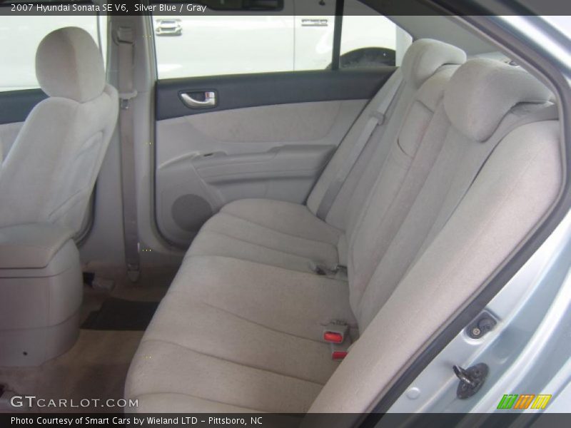 Silver Blue / Gray 2007 Hyundai Sonata SE V6
