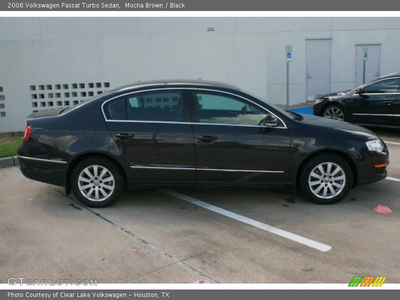 Mocha Brown / Black 2008 Volkswagen Passat Turbo Sedan