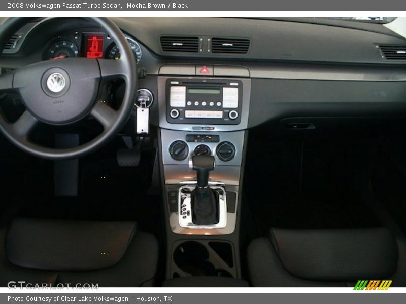 Mocha Brown / Black 2008 Volkswagen Passat Turbo Sedan