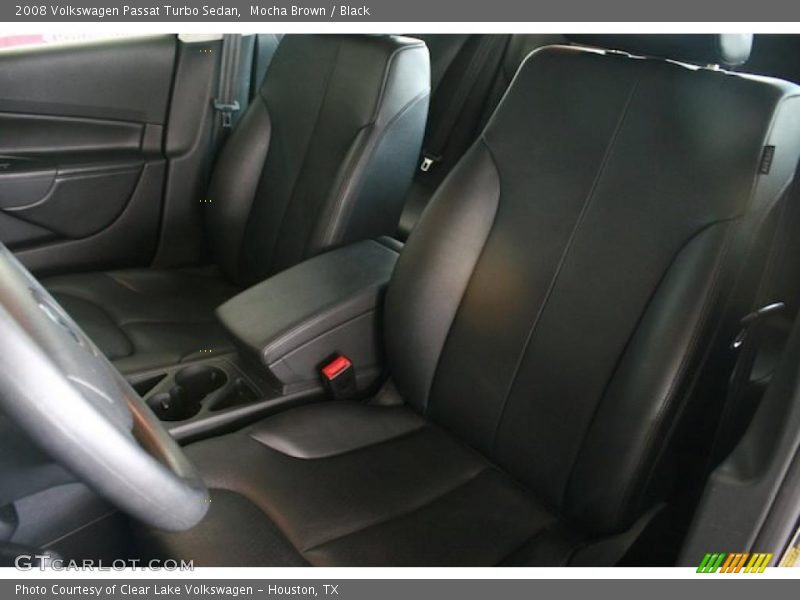 Mocha Brown / Black 2008 Volkswagen Passat Turbo Sedan