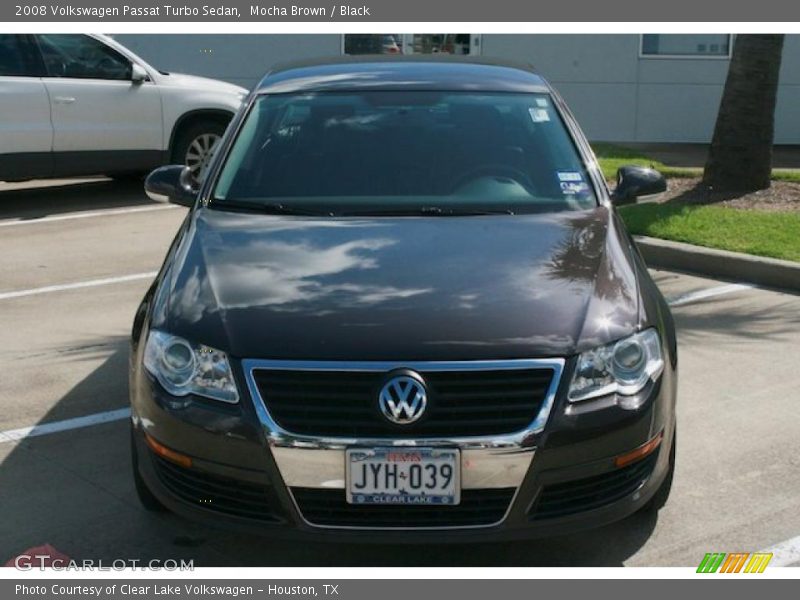 Mocha Brown / Black 2008 Volkswagen Passat Turbo Sedan