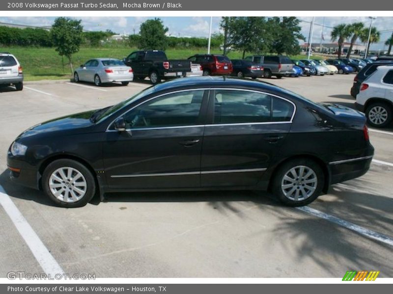 Mocha Brown / Black 2008 Volkswagen Passat Turbo Sedan