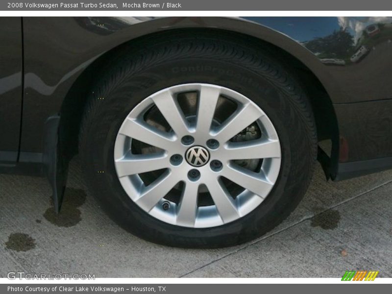 Mocha Brown / Black 2008 Volkswagen Passat Turbo Sedan
