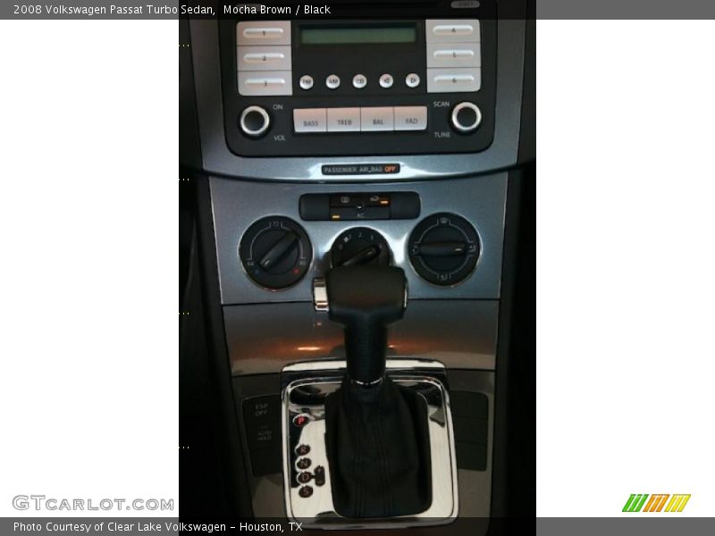 Mocha Brown / Black 2008 Volkswagen Passat Turbo Sedan