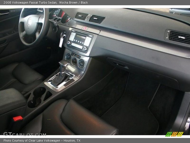 Mocha Brown / Black 2008 Volkswagen Passat Turbo Sedan