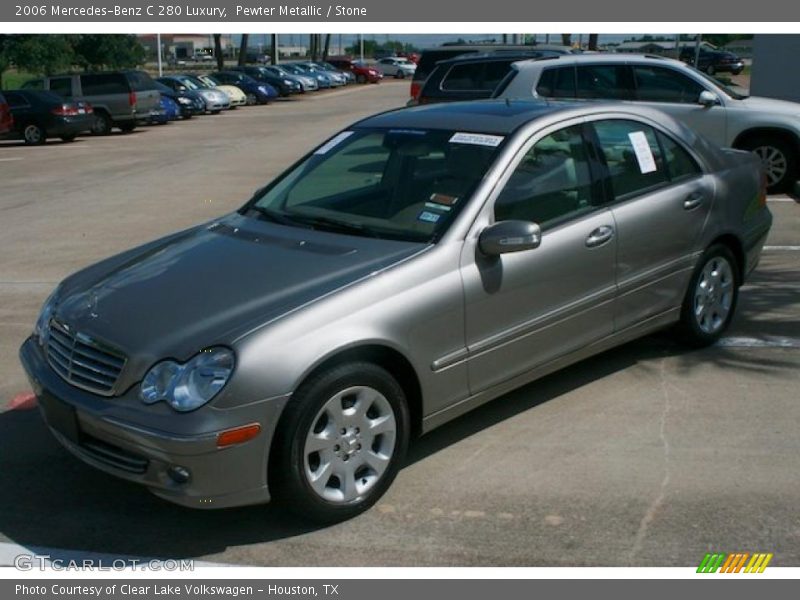 Pewter Metallic / Stone 2006 Mercedes-Benz C 280 Luxury