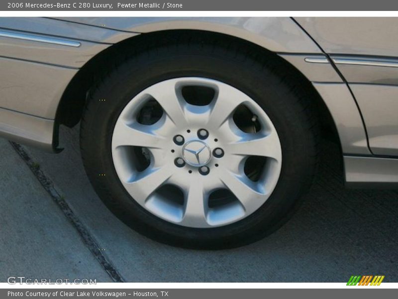 Pewter Metallic / Stone 2006 Mercedes-Benz C 280 Luxury