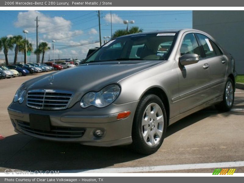 Pewter Metallic / Stone 2006 Mercedes-Benz C 280 Luxury