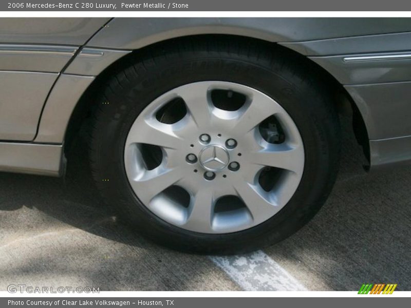 Pewter Metallic / Stone 2006 Mercedes-Benz C 280 Luxury