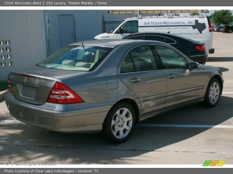 Pewter Metallic / Stone 2006 Mercedes-Benz C 280 Luxury