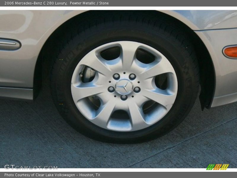 Pewter Metallic / Stone 2006 Mercedes-Benz C 280 Luxury