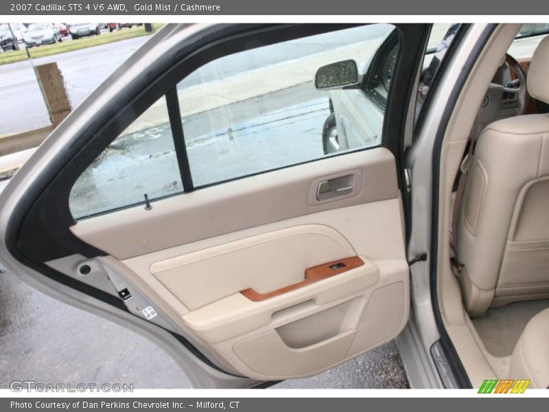 Gold Mist / Cashmere 2007 Cadillac STS 4 V6 AWD
