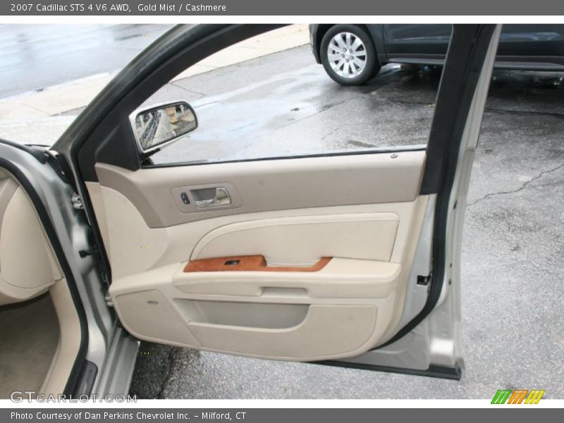 Gold Mist / Cashmere 2007 Cadillac STS 4 V6 AWD