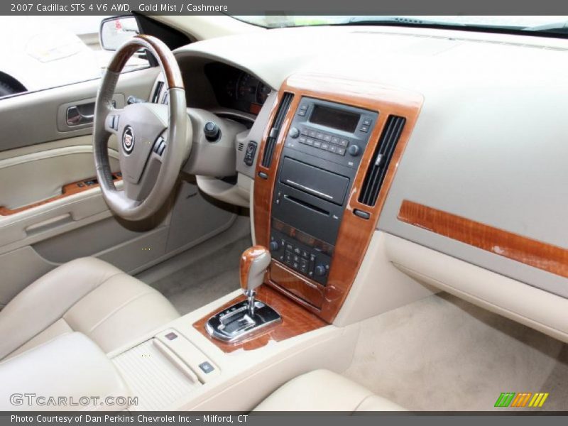 Gold Mist / Cashmere 2007 Cadillac STS 4 V6 AWD
