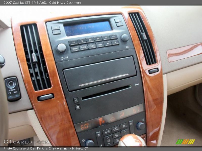 Gold Mist / Cashmere 2007 Cadillac STS 4 V6 AWD