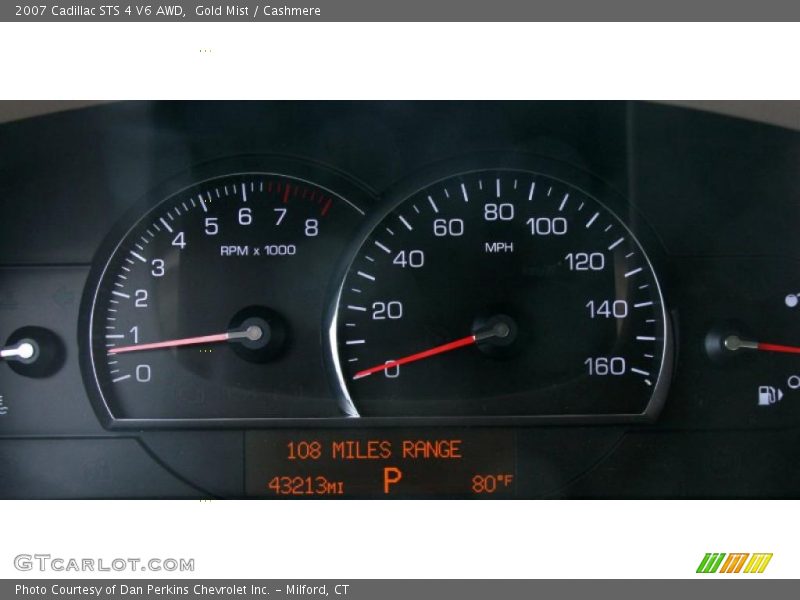 Gold Mist / Cashmere 2007 Cadillac STS 4 V6 AWD
