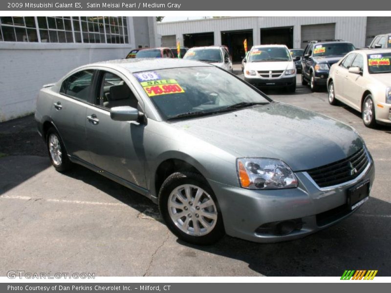 Satin Meisai Pearl / Medium Gray 2009 Mitsubishi Galant ES