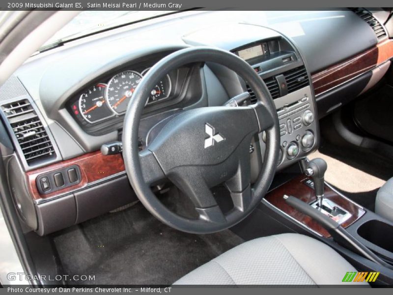 Satin Meisai Pearl / Medium Gray 2009 Mitsubishi Galant ES