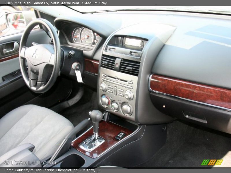 Satin Meisai Pearl / Medium Gray 2009 Mitsubishi Galant ES