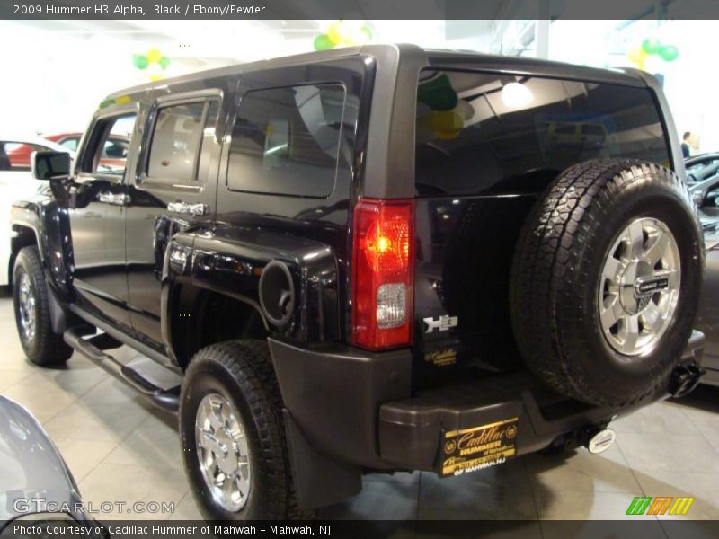 Black / Ebony/Pewter 2009 Hummer H3 Alpha