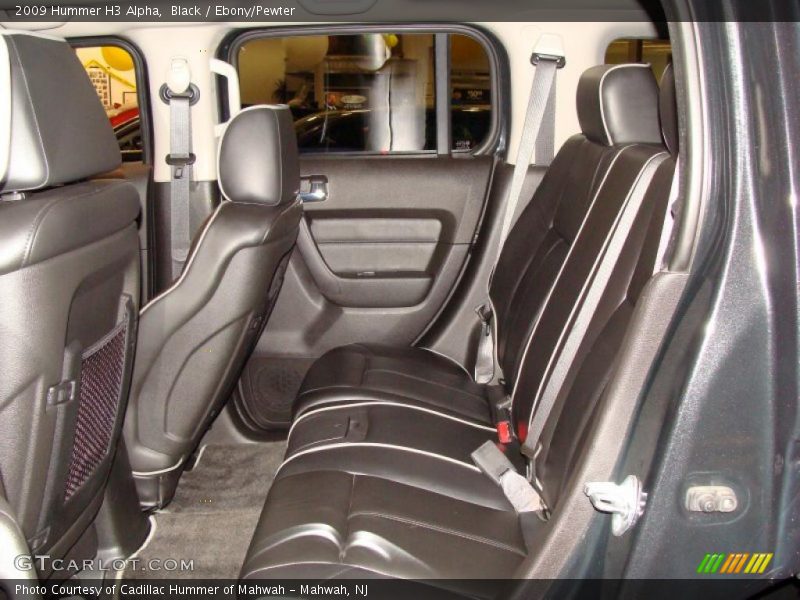 Black / Ebony/Pewter 2009 Hummer H3 Alpha