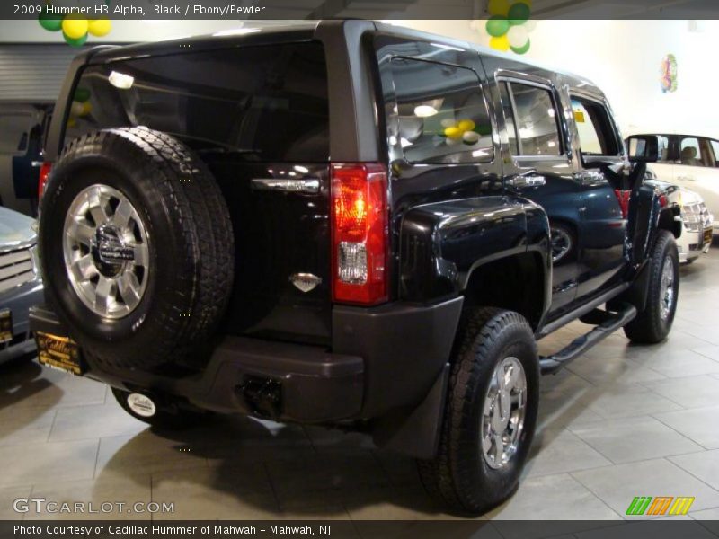 Black / Ebony/Pewter 2009 Hummer H3 Alpha