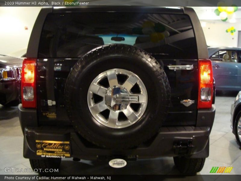 Black / Ebony/Pewter 2009 Hummer H3 Alpha