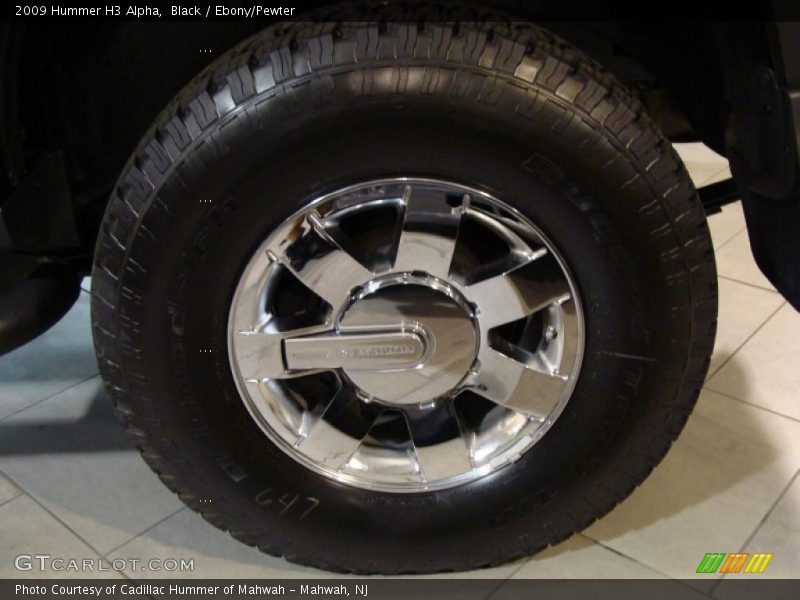 Black / Ebony/Pewter 2009 Hummer H3 Alpha