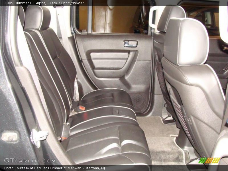 Black / Ebony/Pewter 2009 Hummer H3 Alpha