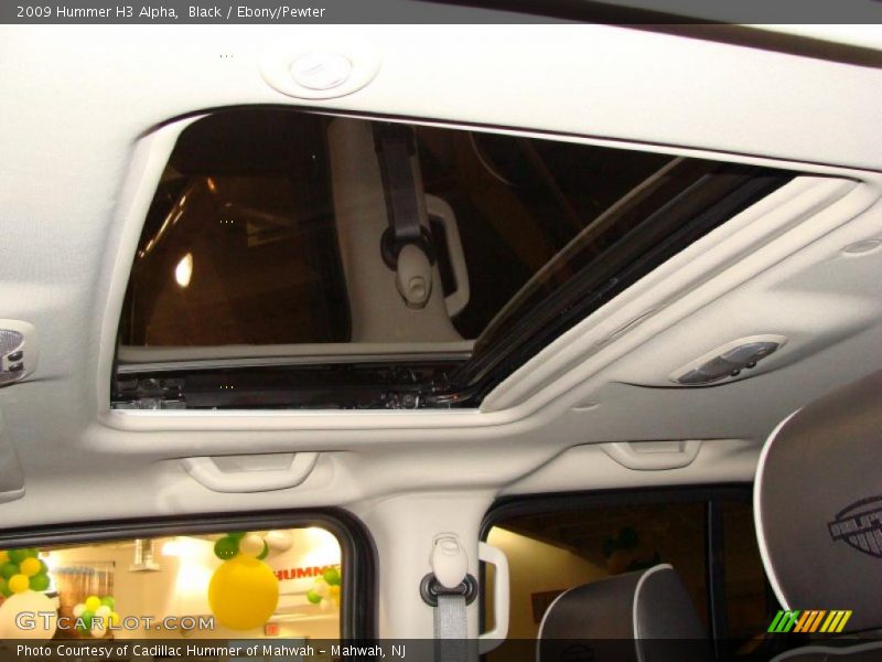Black / Ebony/Pewter 2009 Hummer H3 Alpha