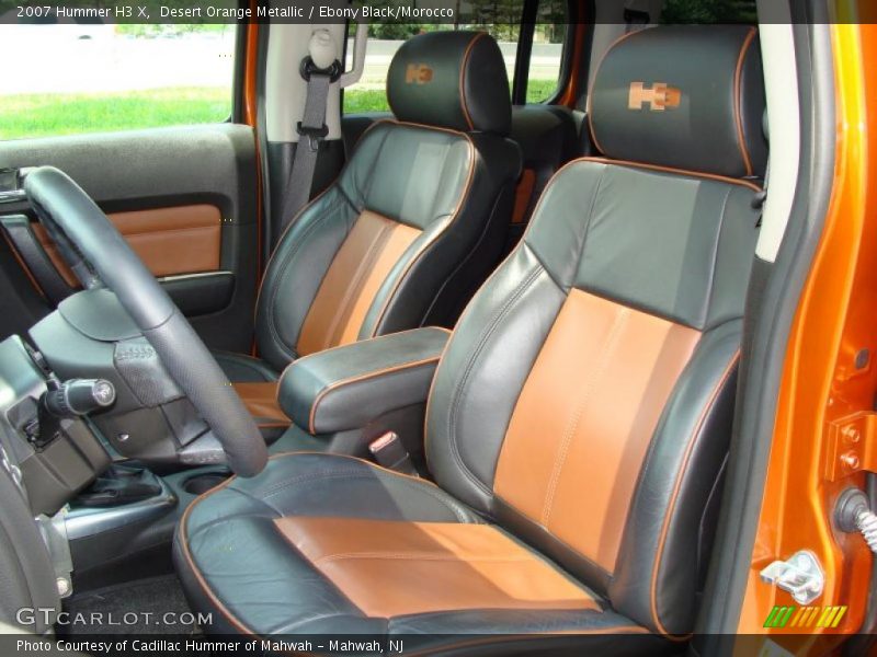 Desert Orange Metallic / Ebony Black/Morocco 2007 Hummer H3 X