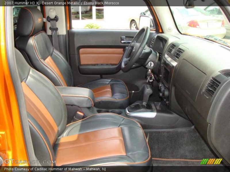 Desert Orange Metallic / Ebony Black/Morocco 2007 Hummer H3 X