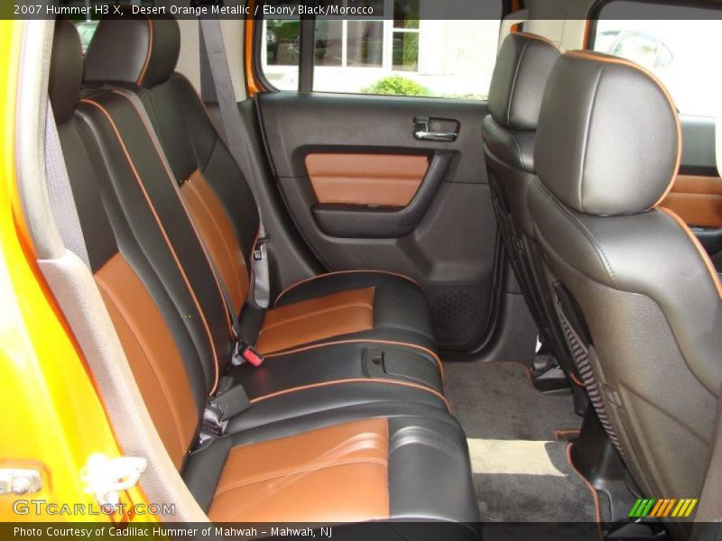 Desert Orange Metallic / Ebony Black/Morocco 2007 Hummer H3 X
