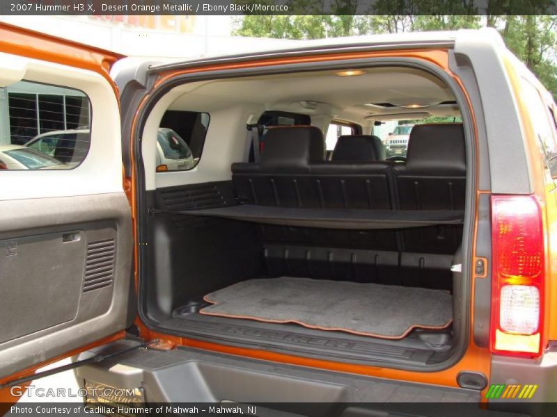Desert Orange Metallic / Ebony Black/Morocco 2007 Hummer H3 X