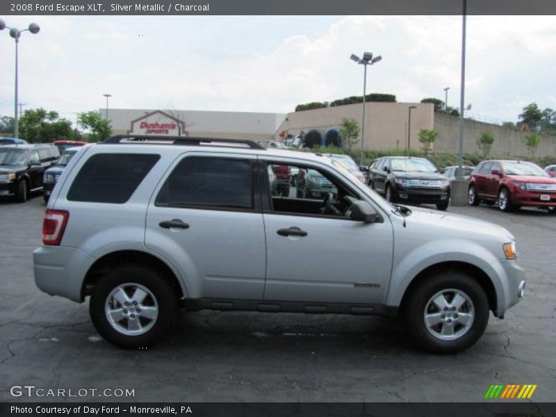 Silver Metallic / Charcoal 2008 Ford Escape XLT