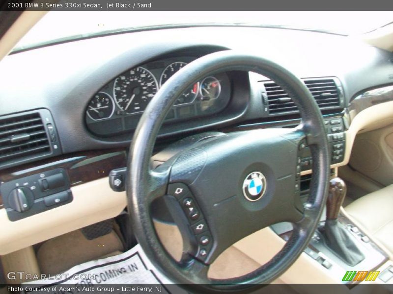 Jet Black / Sand 2001 BMW 3 Series 330xi Sedan