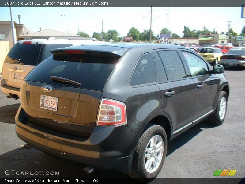 Carbon Metallic / Medium Light Stone 2007 Ford Edge SE