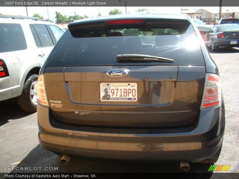 Carbon Metallic / Medium Light Stone 2007 Ford Edge SE