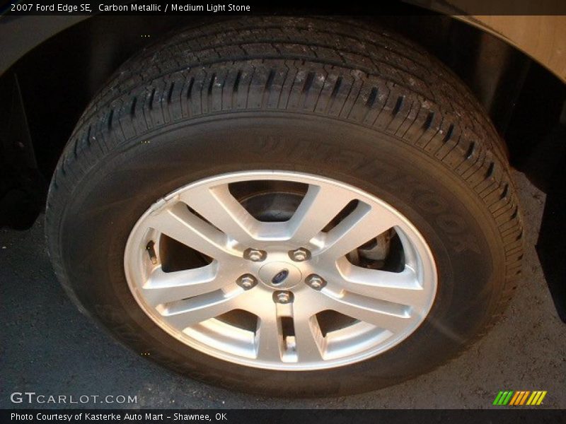 Carbon Metallic / Medium Light Stone 2007 Ford Edge SE