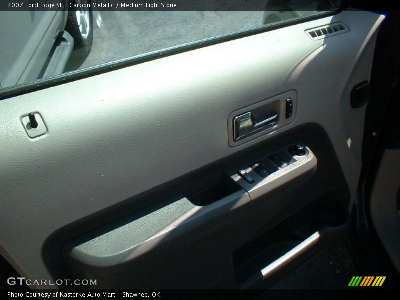 Carbon Metallic / Medium Light Stone 2007 Ford Edge SE