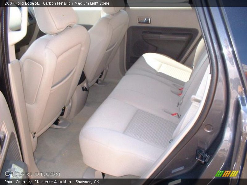 Carbon Metallic / Medium Light Stone 2007 Ford Edge SE