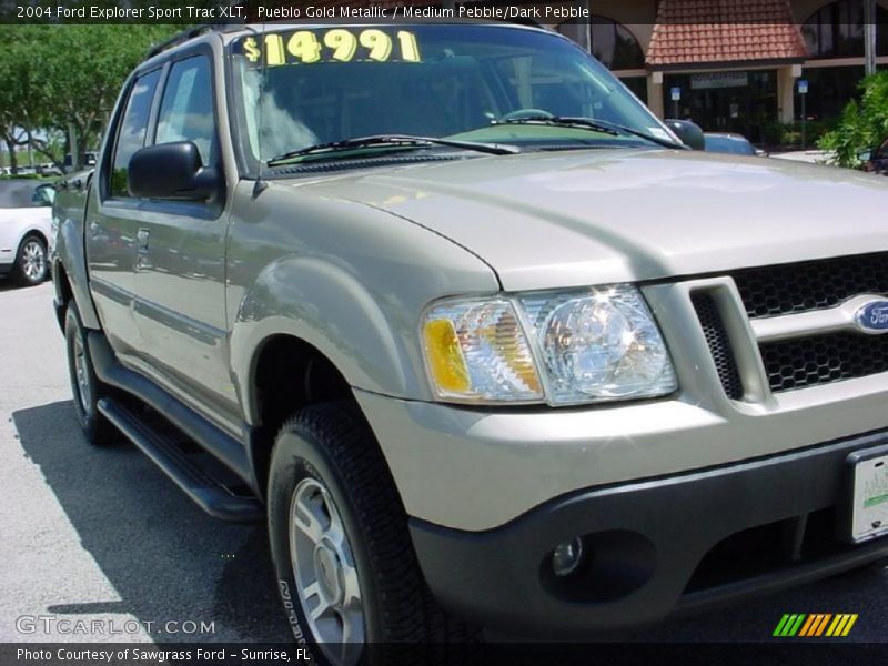 Pueblo Gold Metallic / Medium Pebble/Dark Pebble 2004 Ford Explorer Sport Trac XLT