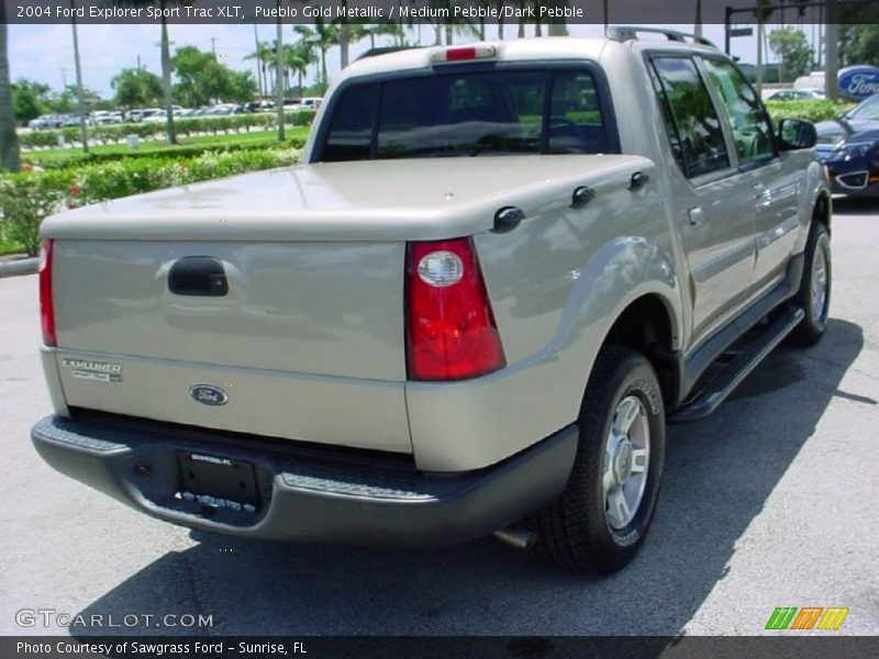 Pueblo Gold Metallic / Medium Pebble/Dark Pebble 2004 Ford Explorer Sport Trac XLT
