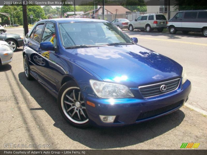 Spectra Blue Mica / Black 2001 Lexus IS 300