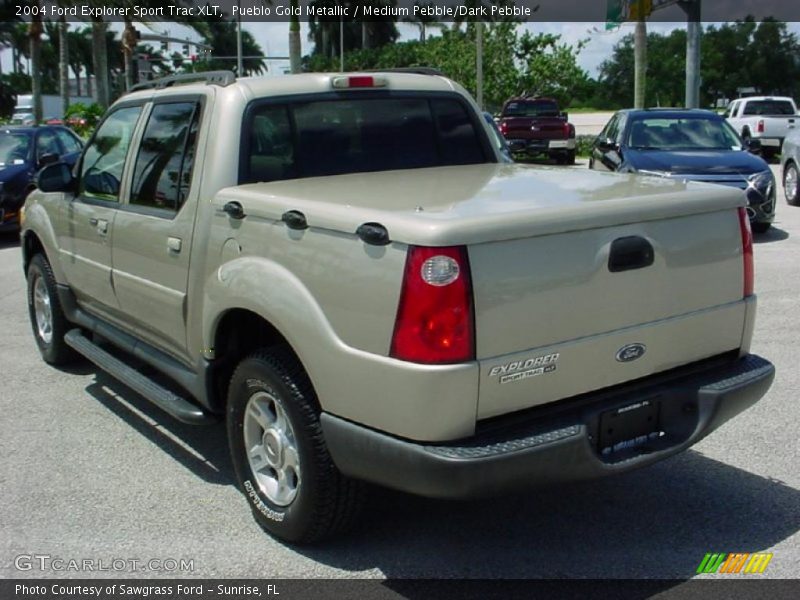 Pueblo Gold Metallic / Medium Pebble/Dark Pebble 2004 Ford Explorer Sport Trac XLT