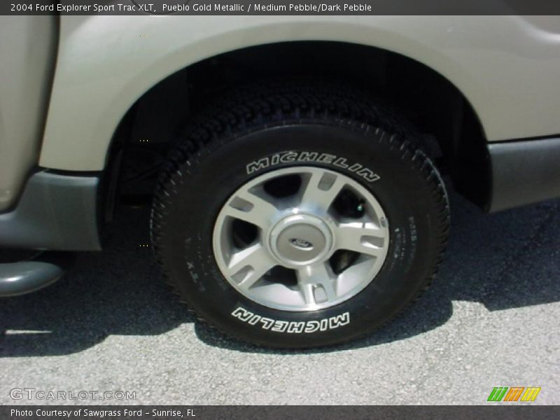 Pueblo Gold Metallic / Medium Pebble/Dark Pebble 2004 Ford Explorer Sport Trac XLT