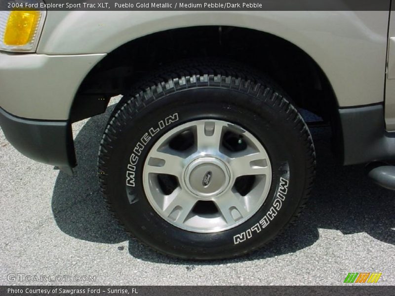 Pueblo Gold Metallic / Medium Pebble/Dark Pebble 2004 Ford Explorer Sport Trac XLT