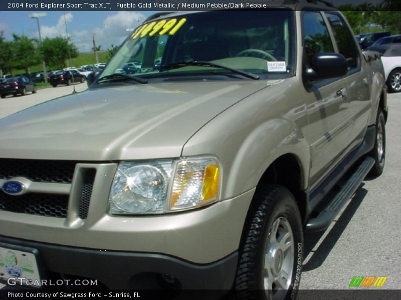 Pueblo Gold Metallic / Medium Pebble/Dark Pebble 2004 Ford Explorer Sport Trac XLT